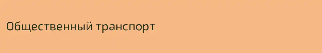 Общественный транспорт